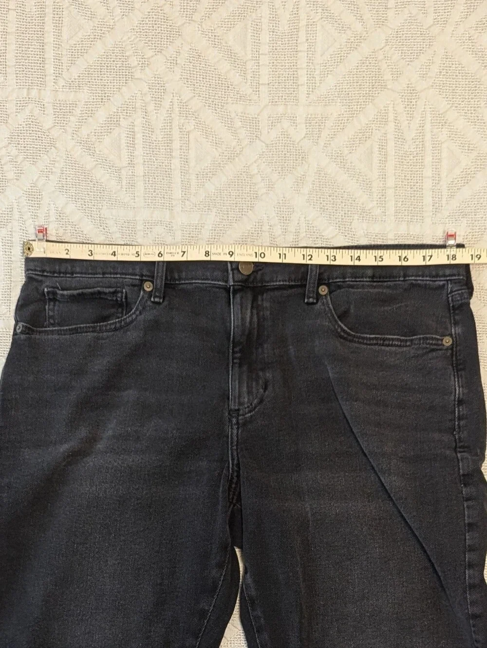 Banana Republic Black Girlfriend Mid-Rise Jeans